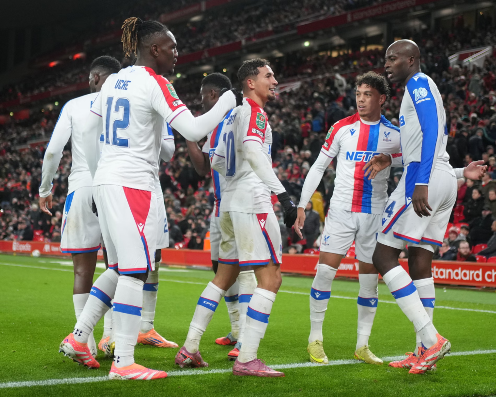 Crystal Palace hadapi lima pertandingan dalam 11 hari setelah lolos ke Carabao Cup